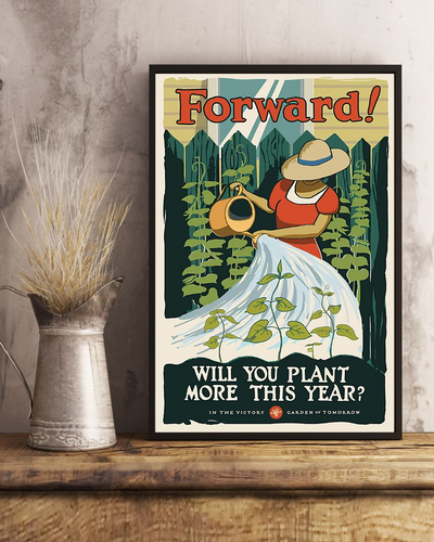 Gardener Garden Loves Poster Will You Plant More This Year Vintage Gardening Room Home Decor Wall Art Gifts Idea - Mostsuit