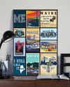 Maine I Still Call It Home Poster Vintage Room Home Decor Wall Art Gifts Idea - Mostsuit