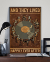 Vinyl Record Music Poster And They Lived Happily Ever After Vintage Room Home Decor Wall Art Gifts Idea - Mostsuit