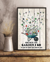 Gardener Garden Tools Loves Poster And Into The Garden I Go Vintage Gardening Room Home Decor Wall Art Gifts Idea - Mostsuit