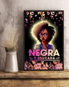 Black Girl Afro Woman Pride Poster Negra Y Educada Vintage Room Home Decor Wall Art Gifts Idea - Mostsuit