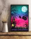 Camping Loves Poster Witches With Hitches Halloween Vintage Room Home Decor Wall Art Gifts Idea - Mostsuit
