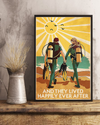 Scuba Diving Couple Poster And They Lived Happily Ever After Vintage Room Home Decor Wall Art Gifts Idea - Mostsuit