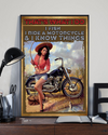 Biker Fishing Poster That's What I Do I Fish I Ride A Motorcycle Vintage Room Home Decor Wall Art Gifts Idea - Mostsuit