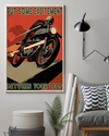 Biker Poster Put Some Excitement Between Your Legs Vintage Room Home Decor Wall Art Gifts Idea - Mostsuit