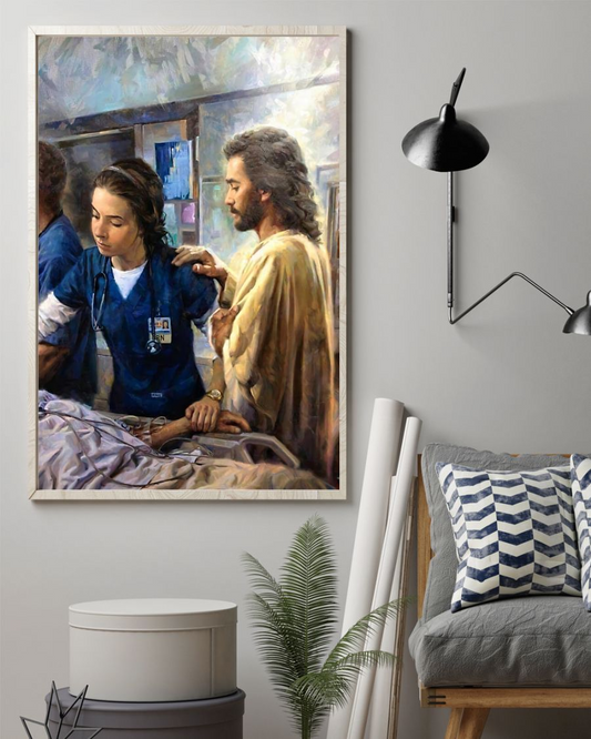 Nurse Canvas Prints Thanks For Your Service Vintage Wall Art Gifts Vintage Home Wall Decor Canvas - Mostsuit