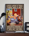 Dog Groomer Poster Once Upon A Time There Was A Boy Vintage Room Home Decor Wall Art Gifts Idea - Mostsuit