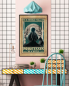 Witch Girl Poster In A World Full Of Princess Be A Witch Vintage Room Home Decor Wall Art Gifts Idea - Mostsuit