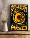 Sunflower Butterfly Suicide Prevention Awareness Poster Be Here Tomorrow Vintage Room Home Decor Wall Art Gifts Idea - Mostsuit