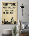 New York Are The Essence Of Identity Poster Vintage Room Home Decor Wall Art Gifts Idea - Mostsuit