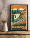 Camping RV Car Canvas Prints Of All The Paths You Take In Life Vintage Wall Art Gifts Vintage Home Wall Decor Canvas - Mostsuit