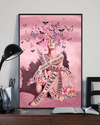 Breast Cancer Survivor Butterfly Canvas Prints Vintage Wall Art Gifts Vintage Home Wall Decor Canvas - Mostsuit