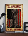 I Served In The Military Poster Vintage Room Home Decor Wall Art Gifts Idea - Mostsuit