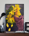 Pig Sunflower Loves Canvas Prints Vintage Wall Art Gifts Vintage Home Wall Decor Canvas - Mostsuit
