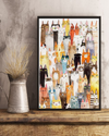 Colorful Cats Loves Poster Vintage Room Home Decor Wall Art Gifts Idea - Mostsuit