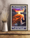 Mermaid She Whispered Back I Am The Storm Poster Vintage Room Home Decor Wall Art Gifts Idea - Mostsuit