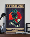 The Wicked Witch And Her Monkey Poster Vintage Room Home Decor Wall Art Gifts Idea - Mostsuit