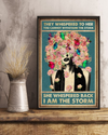 Butterfly Flower Girl Poster I Am The Storm Pride Vintage Room Home Decor Wall Art Gifts Idea - Mostsuit