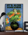 It's 4:20 Somewhere Poster Vintage Room Home Decor Wall Art Gifts Idea - Mostsuit