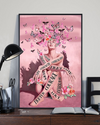 Breast Cancer Survivor Butterfly Poster Vintage Room Home Decor Wall Art Gifts Idea - Mostsuit