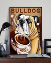 Bulldog Coffee Co. Poster Vintage Room Home Decor Wall Art Gifts Idea - Mostsuit