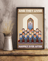 Church Choir Poster And They Lived Happily Ever After Vintage Room Home Decor Wall Art Gifts Idea - Mostsuit