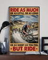 Cyclist Hardknott Pass Ride As Much Or As Little Cycling Canvas Prints Vintage Wall Art Gifts Vintage Home Wall Decor Canvas - Mostsuit