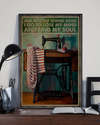Sewing Poster Lose My Mind And Find My Soul Vintage Room Home Decor Wall Art Gifts Idea - Mostsuit