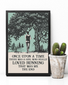 There Was A Girl Who Really Loved Running Canvas Prints Runner Vintage Wall Art Gifts Vintage Home Wall Decor Canvas - Mostsuit