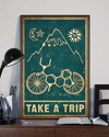 LSD Take A Trip Bicycle Canvas Prints Vintage Wall Art Gifts Vintage Home Wall Decor Canvas - Mostsuit