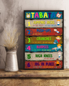 Tabata Canvas Prints Classroom Vintage Wall Art Gifts Vintage Home Wall Decor Canvas - Mostsuit