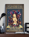 Butterfly Girl Poster I Am The Storm Vintage Room Home Decor Wall Art Gifts Idea - Mostsuit