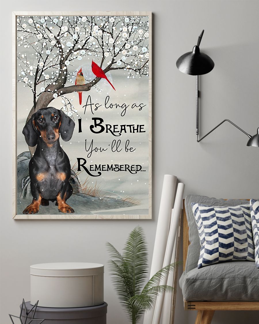 Dachshund Canvas - Gifts for Dog Lover | Puppies Home Room Wall Art - MostSuit