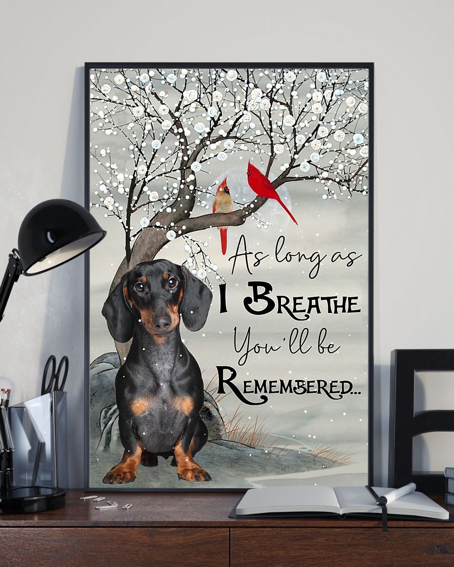 Dachshund Canvas - Gifts for Dog Lover | Puppies Home Room Wall Art - MostSuit
