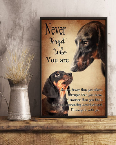 Dachshund Canvas - Gifts for Dog Lover | Puppies Home Room Wall Art - MostSuit